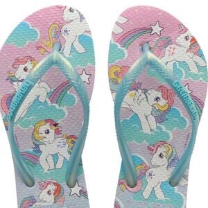NWT Havaianas Toddler My Little Pony Flip Flops Sandals Shoes (Sz. 9)